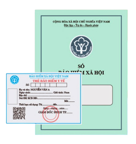 Sổ bảo hiểm xã hội thẻ y tế
